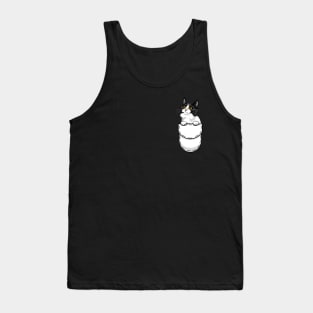 Funny Munchkin Pocket Cat Tank Top